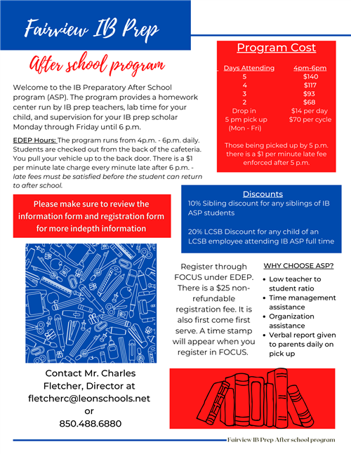 Afterschool information